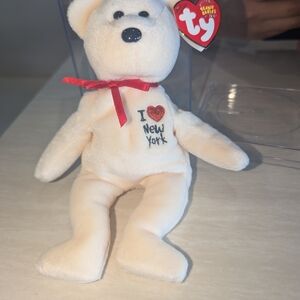 I Love New York Beanie Baby Plush